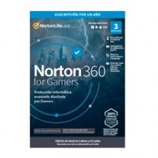 ESD NORTON 360 FOR GAMERS / TOTAL SECURITY/ 3 DISPOSITIVOS/ 1 AÑO/ DESCARGA DIGITAL