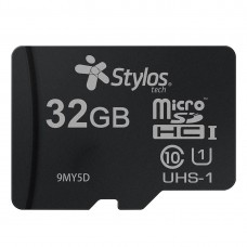 Memoria Micro SD 32GB C10 S/A STYLOS STMS323B. -