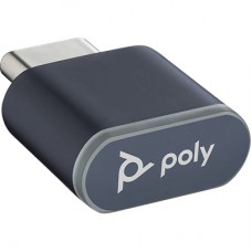 Adaptador USB-C Plantronics Poly BT700 Spare 217878-01 - Bluetooth 5.1, hasta 50 mts., audio HD, comp. serie Voyager, comp.UC, Softphones.