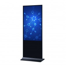 Display con soporte de piso - kiosco interactivo EC-LINE Modelo EC-FIS55A7. Pantalla Touch LCD 55pulgadas, Resolución 3840x2160 (4K UHD)