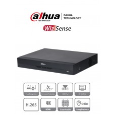 DAHUA XVR5116H-4KL-I3 - DVR de 16 Canales 4k/ 8 Megapixeles/ WizSense/ H.265+/ 16 Canales + 16 IP/ Hasta 32 Ch IP/ 2 Canales de Reconocimiento Facial -
