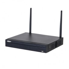 DAHUA NVR1104HS-W-S2 - NVR WiFi de 4 Megapixeles/ 4 Canales IP/ H.265/ Salidas HDMI  VGA/ 1 Bahía de Disco Duro/ 1 E S de Audio/ Onvif/ -
