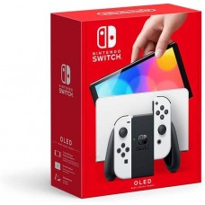 Nintendo Switch OLED Color Joycons Blanco. Version Internacional -