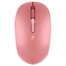 Mouse Inalámbrico rosa silencioso con receptor doble USB C+USB A PC-045182 -