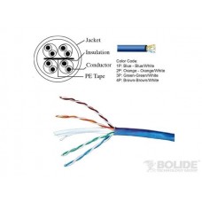 Cable de red UTP Bolide Categoría 5E - BP0033/CAT6-Blue