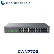 Switch No Administrable de 24 puertos Gigabit - compatible con GWN Cloud, carcasa de metal