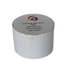 Papel Six Graphics Blanco Brillante Adhesivo Acrilico Respaldo 4 x 6