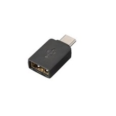 Adaptador usb PLANTRONICS 85Q48AA - USB Tipo C, Negro
