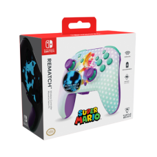 Control de Juego Inalámbrico Turtle Beach Rematch Mario Invencible para Nintendo Switch Control de Juego Inalámbrico Turtle Beach Rematch Mario Invencible para Nintendo Switch