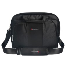 Maletín Swissmobility 17 3 cierres lapicera incluida color negro