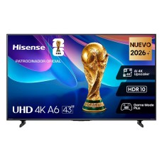 Televisor Hisense 43A60SR - 43 pulgadas, LED 4K UHD, 3840 x 2160 Pixeles, ROKU SMART TV