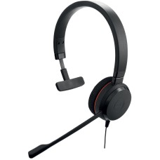 Jabra Evolve 20 audífonos tipo diadema Mono UC con conexión USB-C/A - micrófono con cancelación de ruido y configuración Plug and Play Jabra Evolve 20 audífonos tipo diadema Mono UC con conexión USB-C/A - micrófono con cancelación de ruido y configuración Plug and Play