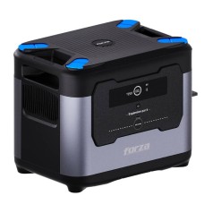 Batería de Expansión FORZA Titan (FPP-TP3000EB) - Capacidad 3071.25Wh, LiFePO4, Color Negro con Azul, compatible con FPP-TP3000