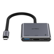 Adaptador OTG USB-C Gatex View AV520 / Compatible con Windows - mac OS, linux, Android / Conector principal USB-C / 1x HDMI 1.4 4K/30 Hz + 1x USB-A 3.0 Gen1 Adaptador OTG USB-C Gatex View AV520 / Compatible con Windows - mac OS, linux, Android / Conector principal USB-C / 1x HDMI 1.4 4K/30 Hz + 1x USB-A 3.0 Gen1