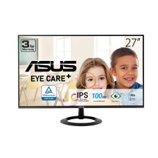 Monitor ASUS EyeCare Gaming VA27EHF 27 (90LM0550-B031B0) 1080P - IPS, Full HD, sin marco, 100 Hz, 1 ms, HDMI(v1.4) x 1, Montaje en pared VESA Monitor ASUS EyeCare Gaming VA27EHF 27 (90LM0550-B031B0) 1080P - IPS, Full HD, sin marco, 100 Hz, 1 ms, HDMI(v1.4) x 1, Montaje en pared VESA