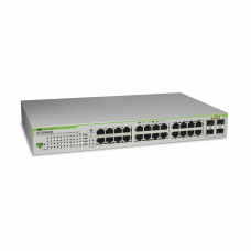 Switch Gigabit WebSmart de 24 puertos 10/100/1000 Mbps (4 x Combo) + 4 puertos gigabit SFP (Combo)