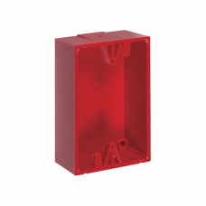 Caja de Montaje Color Rojo para Botones de Emergencia STI