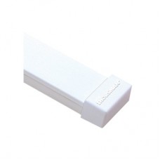Tapa final color blanco de PVC auto extinguible,  para canaleta TMK1735, TMK1735SD (5390-02001)