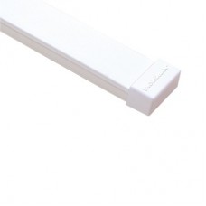 Tapa final color blanco de PVC auto extinguible,  para canaletas TMK1020, TMK1020SD, TMK1020CD (5190-02001)