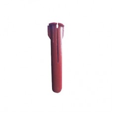 Taquete rojo de ¼”, para tornillo 10 mm x 1 ½”, (100pzs) (1103-03100)